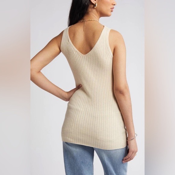 Rue Sophie Eliane Rib Tank | Size: Large | Excellent Condition for - Picture 6 of 7